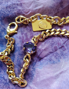 "The Violet" Official Bracelet for Hats on for Awareness Charity