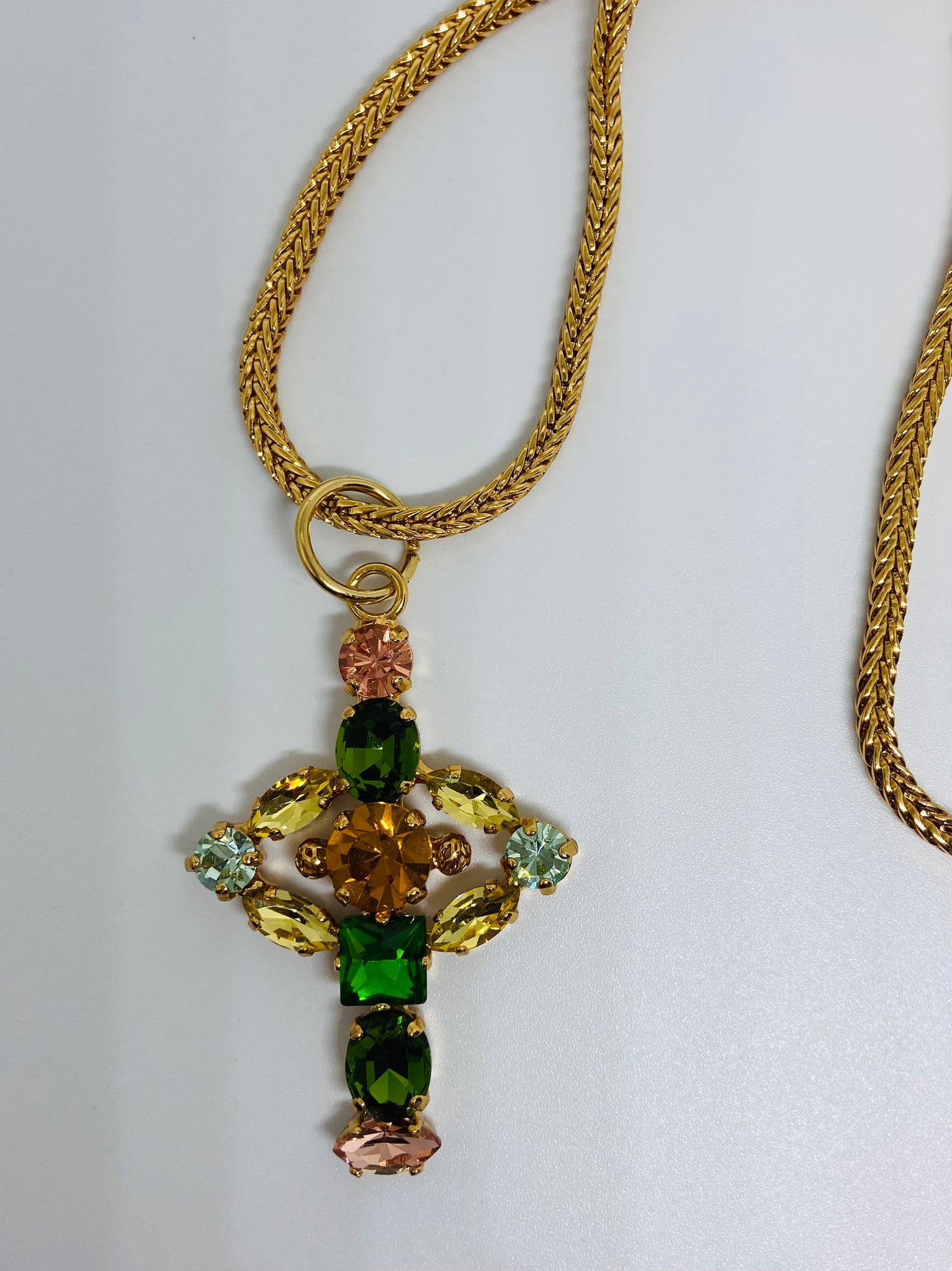 Monnaluna Small Firenze Cross Necklace
