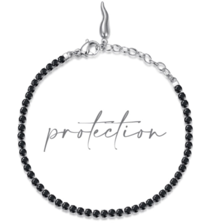 Brosway Desideri Black Crystal Stone Protection Bracelet